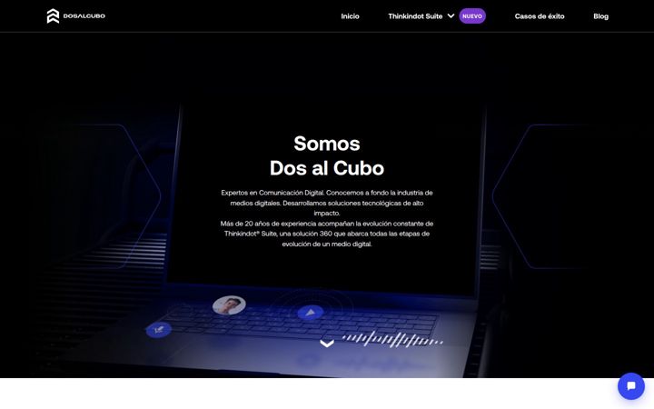 Screenshot di thinkindot.com