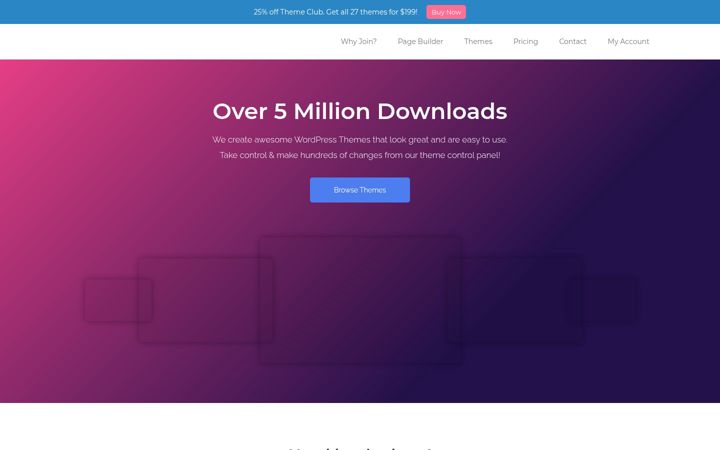 Ekrānuzņēmums no thinkupthemes.com