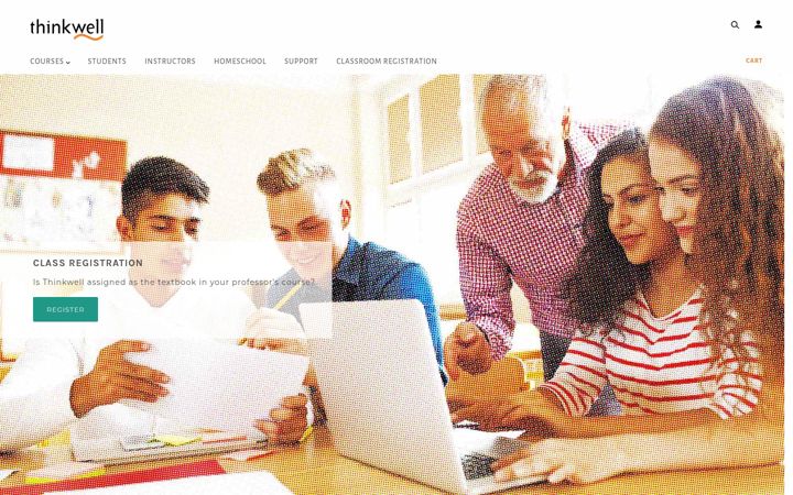 Screenshot of thinkwell.com
