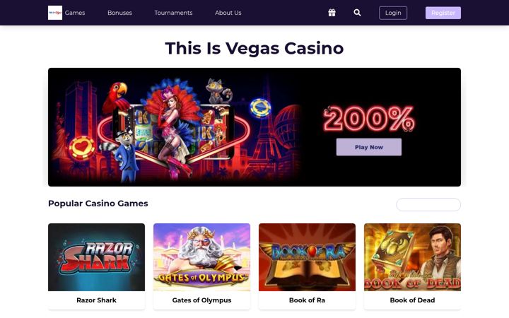 Zrzut ekranu this-is-vegas-online.co.uk