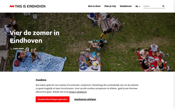 Screenshot of thisiseindhoven.com