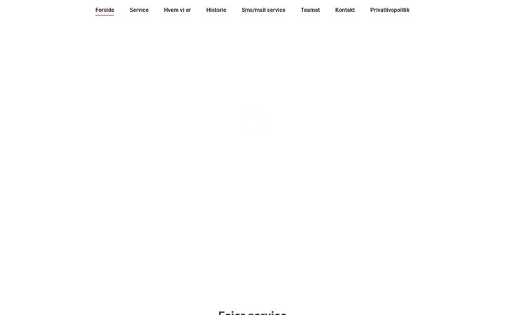 Screenshot of thisted-skorstensfejer.dk