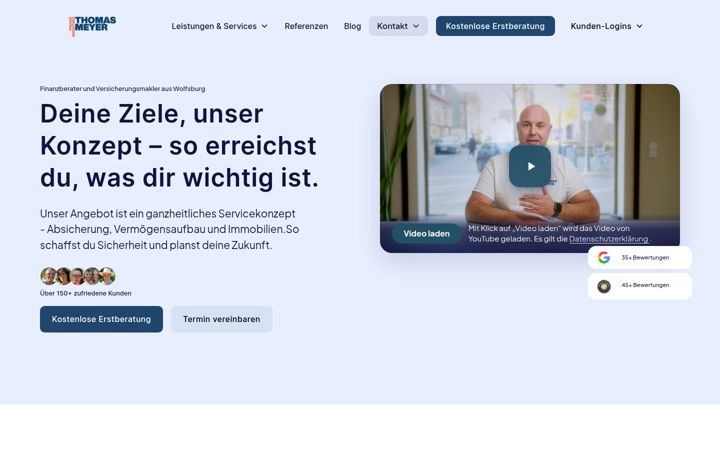 Screenshot of thomasmeyer.finance