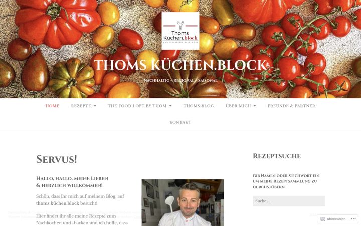 Screenshot of thomskuechenblock.com
