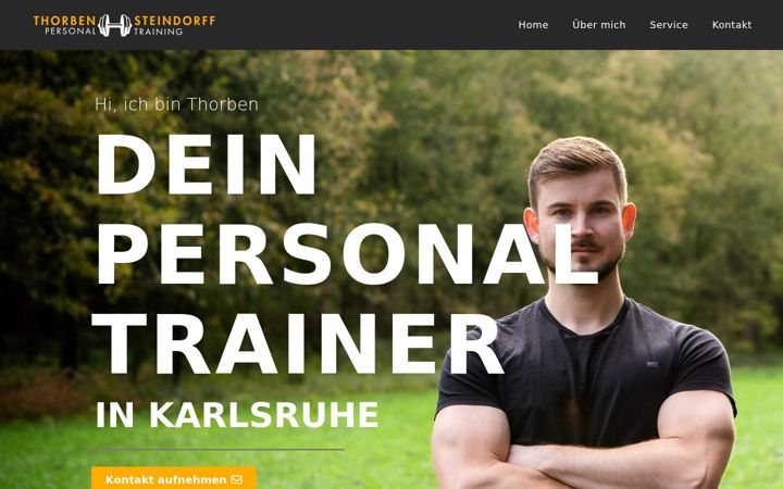 Screenshot of thorben-steindorff.de