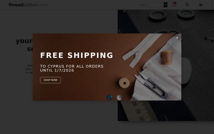 Screenshot of threadbutton.com