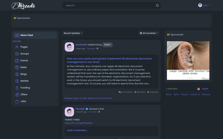 Screenshot of threads.net.pl