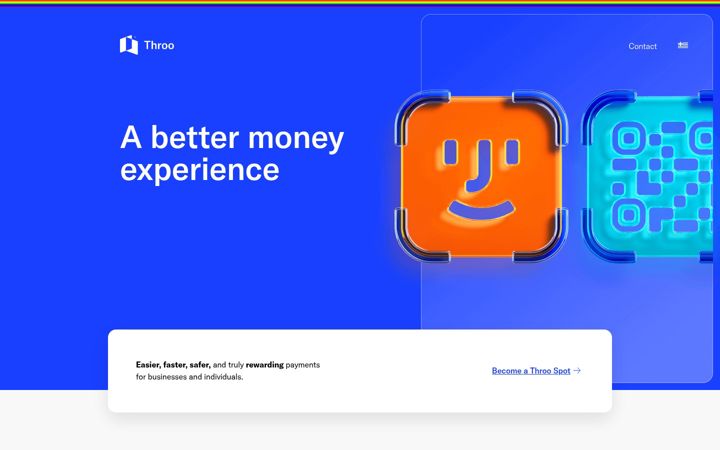 Screenshot of throo.com