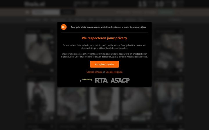 Captură de ecran a thuis.nl