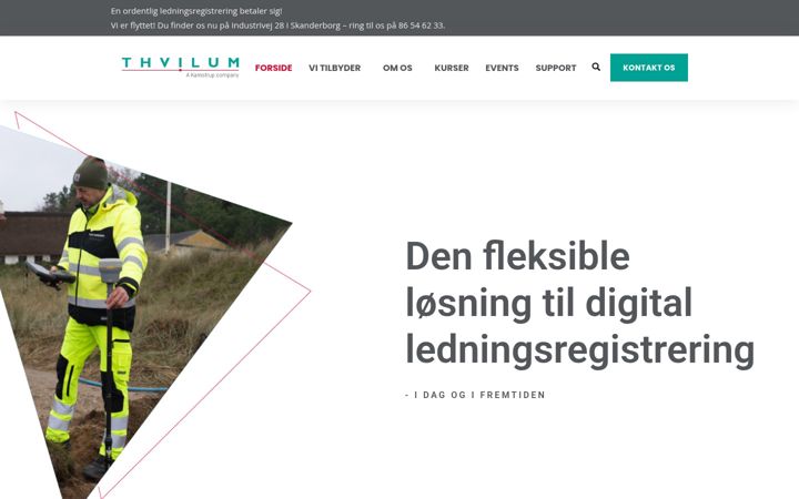 Captura de pantalla de thvilum.dk