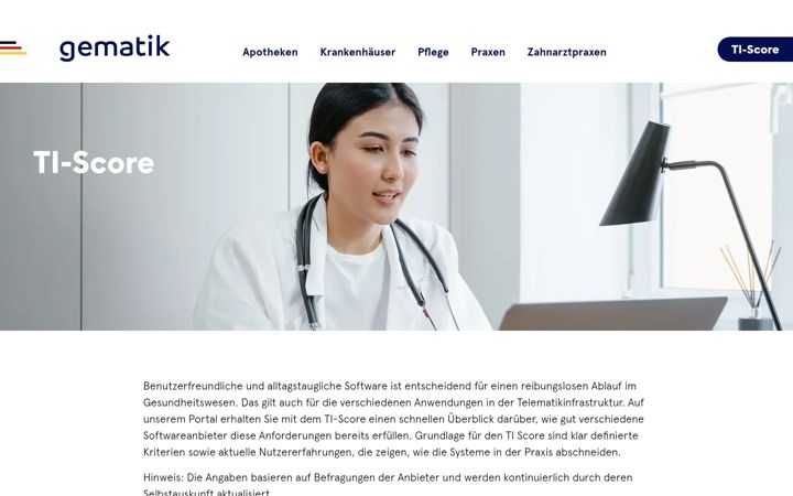 Posnetek zaslona ti-score.de