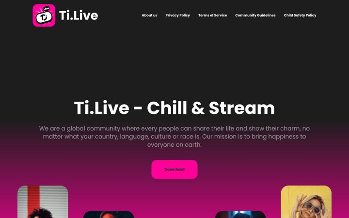 Screenshot ta' ti.live
