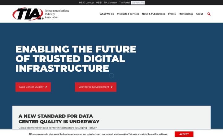 Screenshot of tiaonline.org