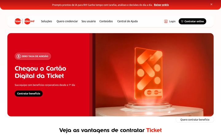 Screenshot of ticket.com.br