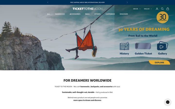 Screenshot of ticketothemoon.com