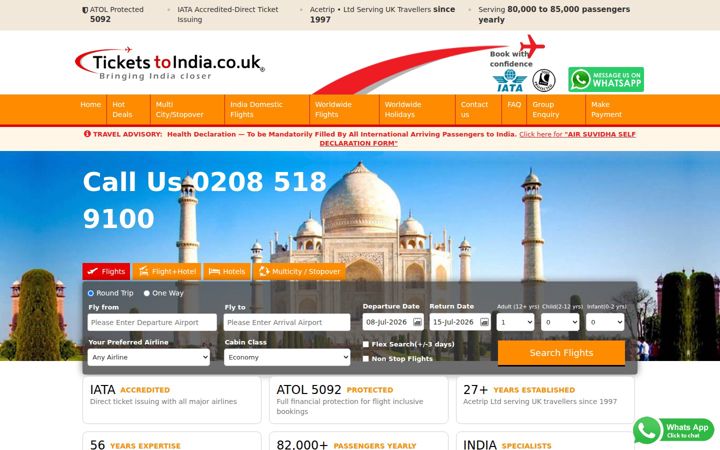 ticketstoindia.co.uk