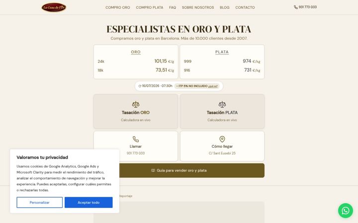 tiendadeloro.com