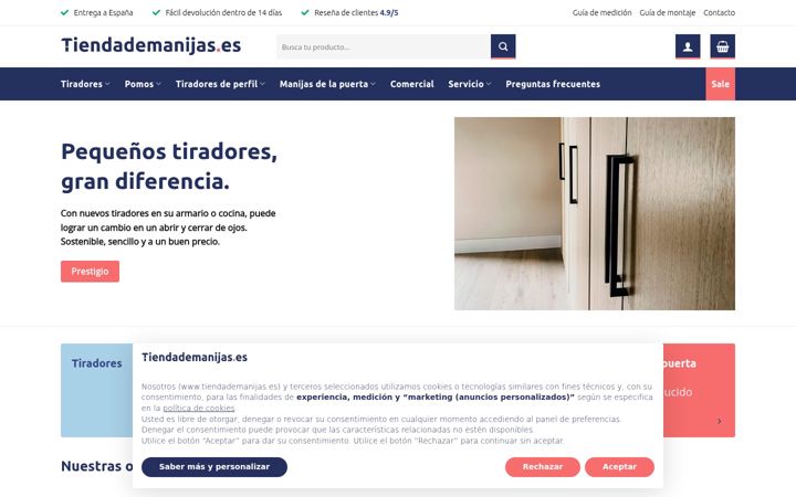 Zrzut ekranu tiendademanijas.es