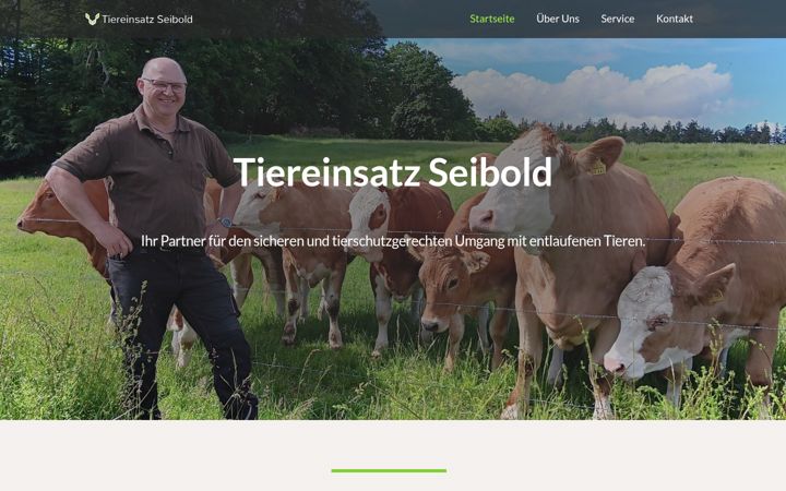 Captura de ecrã de tiereinsatz-seibold.de