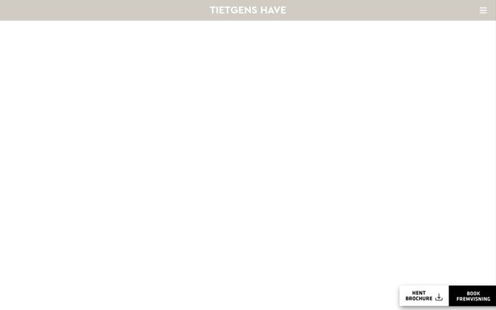 Screenshot of tietgenshave.dk
