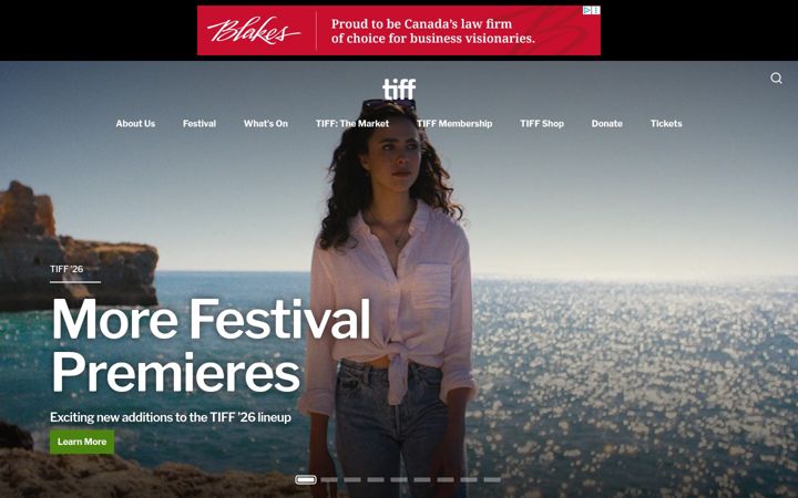 Captură de ecran a tiff.net