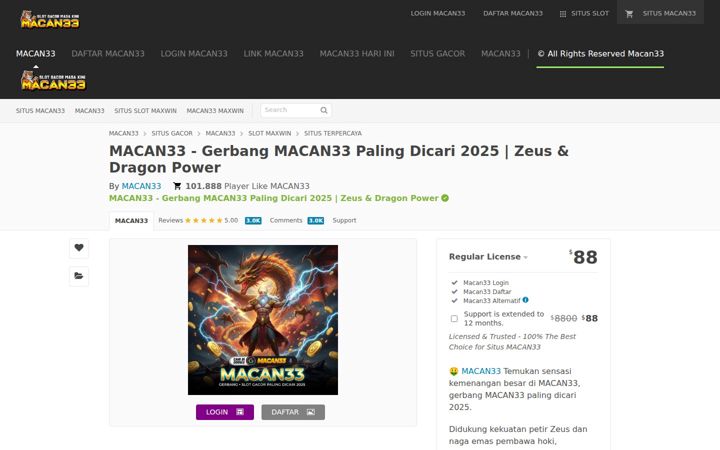 Screenshot ta' tiger33beast.com