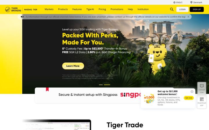 Screenshot of tigerbrokers.com.sg