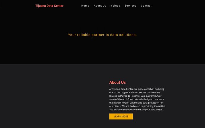 Screenshot of tijuanadatacenter.com