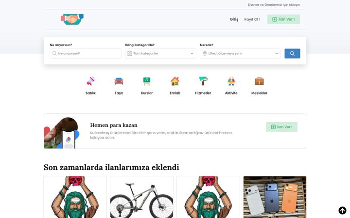 Screenshot of tikosatis.com