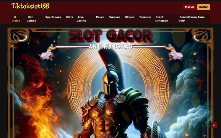 Zrzut ekranu tiktokslot188.com