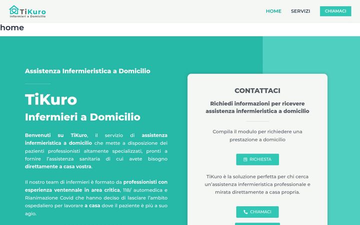 Screenshot of tikuro.net