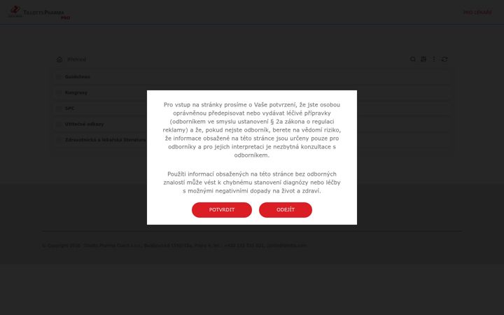 Screenshot ta' tillottspro.cz