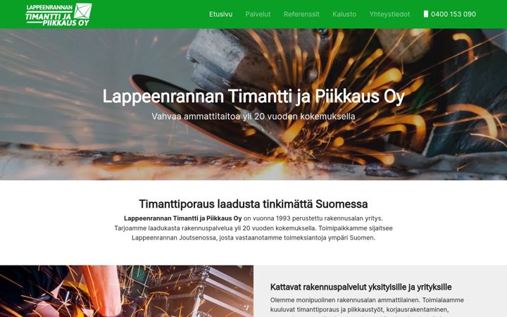 Ekrano kopija timanttijapiikkaus.fi