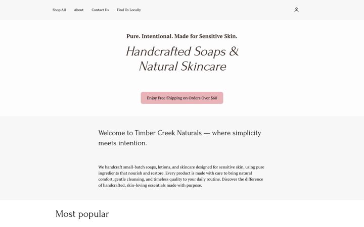 timbercreeknaturals.com