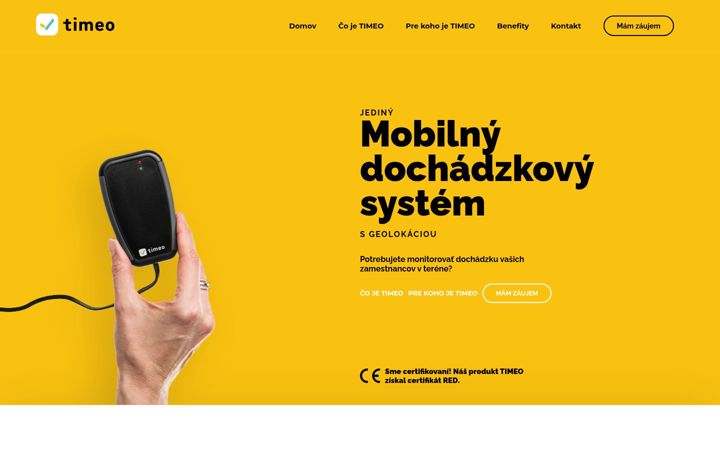 Zrzut ekranu timeo.sk