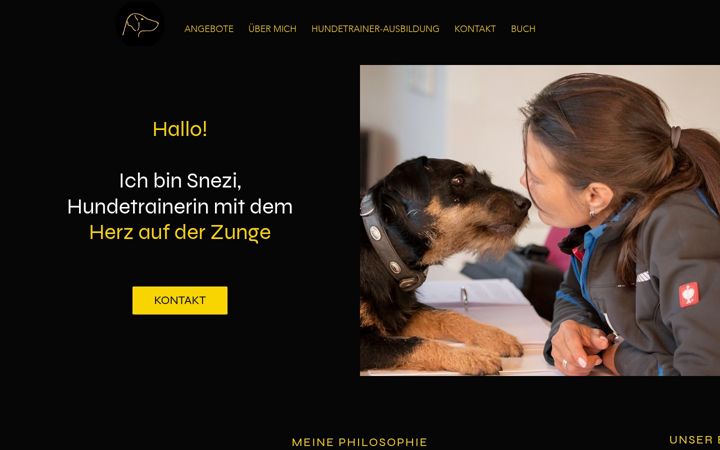 Screenshot of timmys-hundeschule.de
