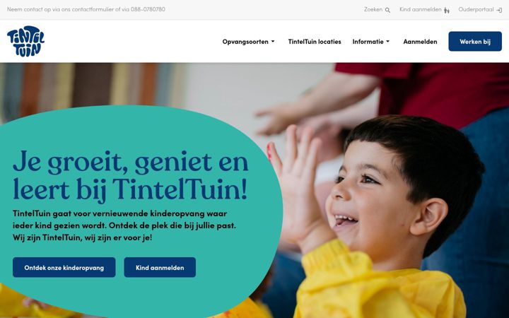 Screenshot di tinteltuin.nl