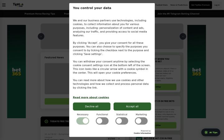 Screenshot van tipmantips.com