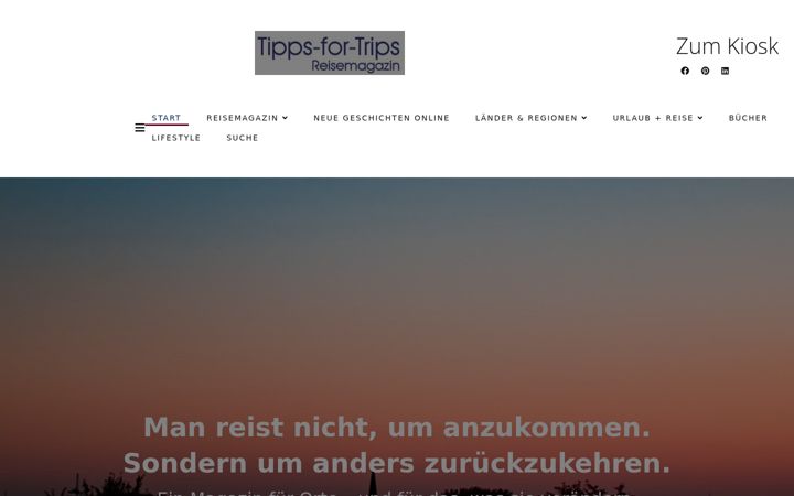 Screenshot of tipps-for-trips.de
