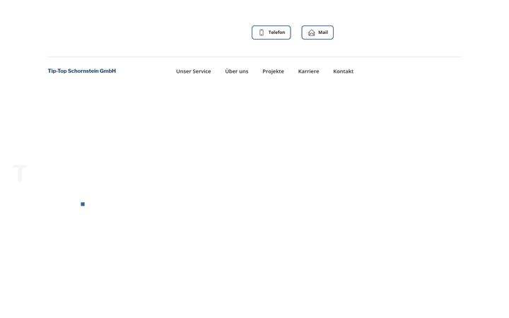 Screenshot of tiptop-schornstein.de