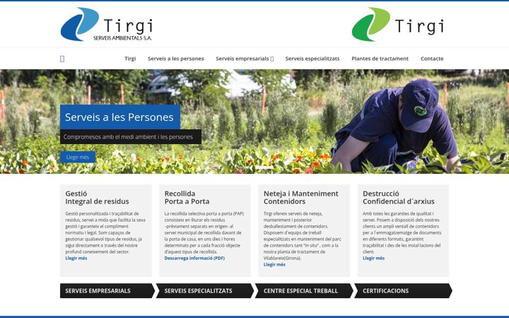 Screenshot of tirgi.com