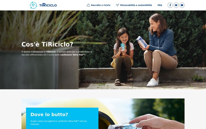 Ekrano kopija tiriciclo.it