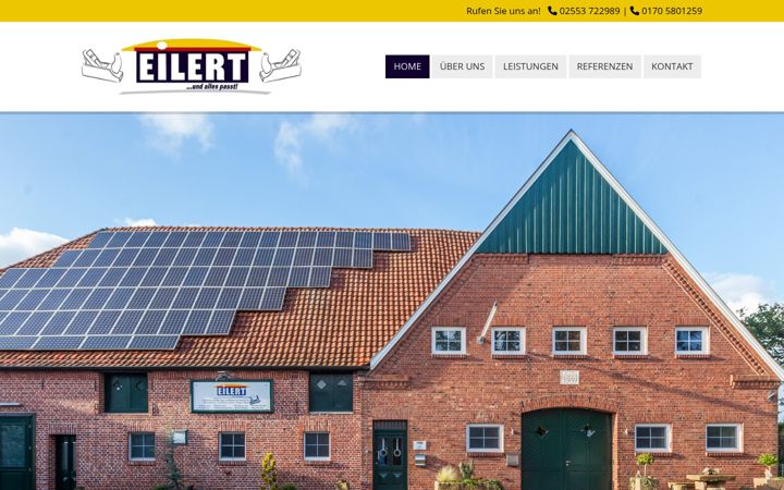Zrzut ekranu tischlerei-eilert-ochtrup.de