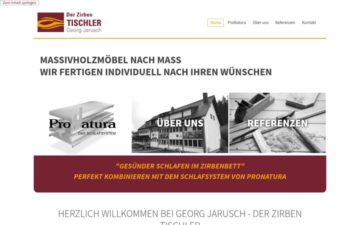 Screenshot of tischlerei-jarusch.de
