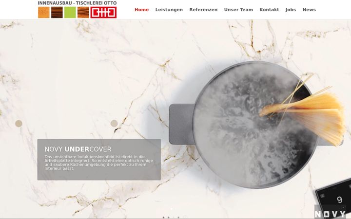 Skærmbillede af tischlerei-otto.de