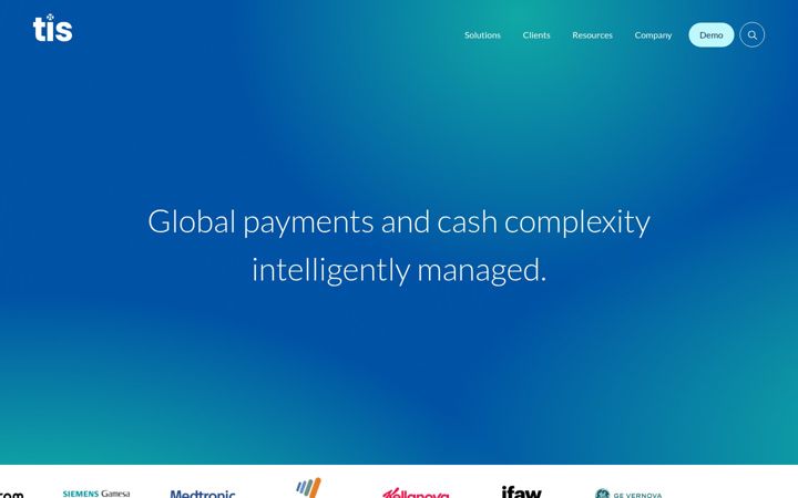 Screenshot of tispayments.com
