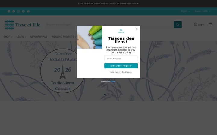 Screenshot of tisseetfile.com