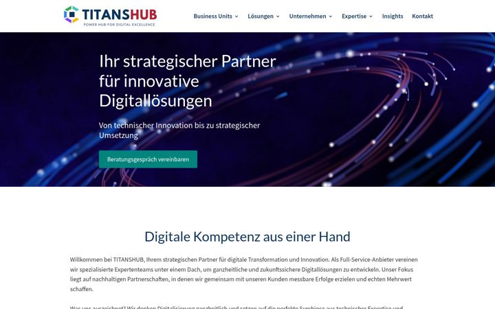 Screenshot of titanshub.de