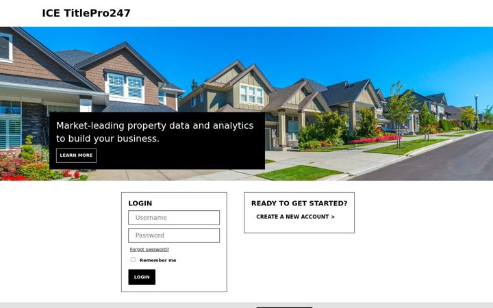 Screenshot of titlepro247.com