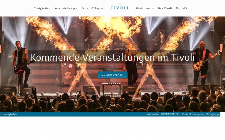 Screenshot von tivoli-freiberg.de